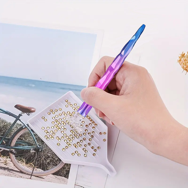グラデーションダイヤモンドペイントペンセット、6つのペンチッ - Resin Art Pen のレビューと価格