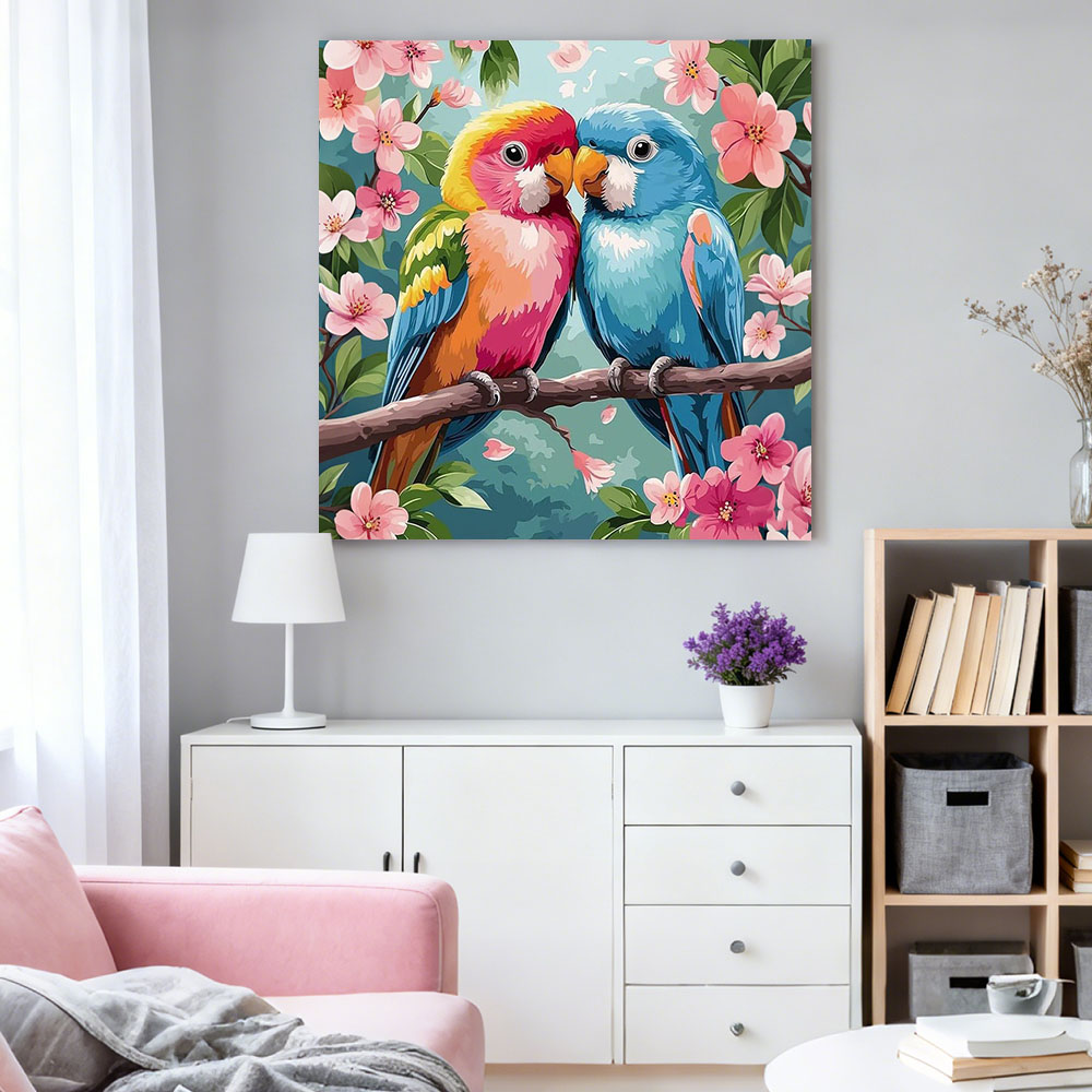 HUACAN ダイヤモンドペインティング 鳥 花 動物 モザ - Resin Art For Rose のレビューと価格