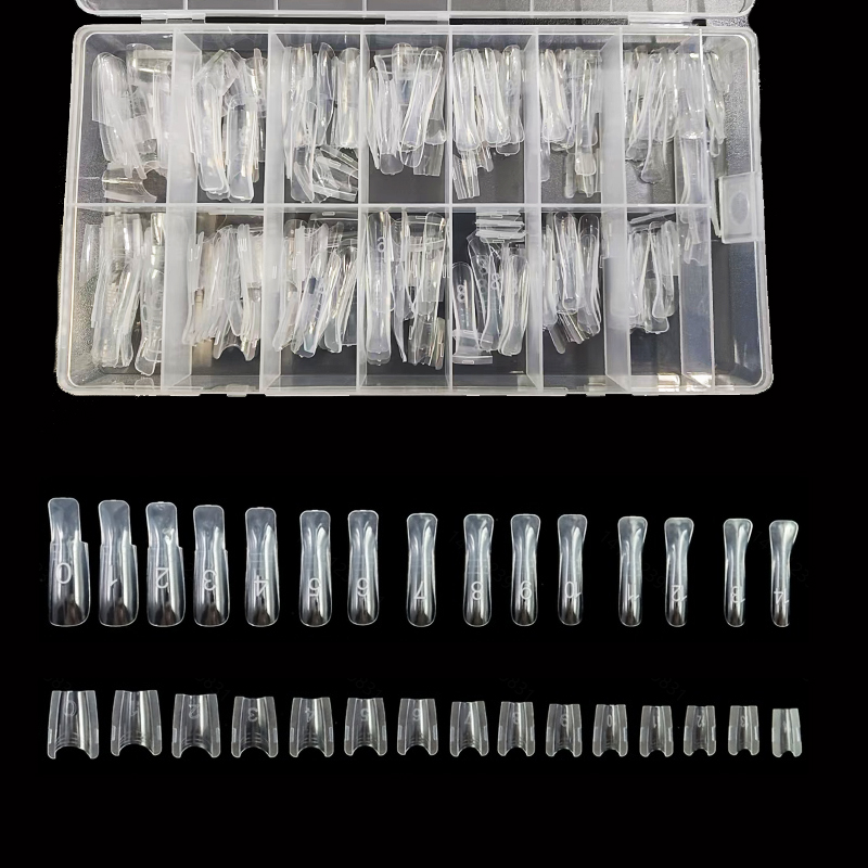 240個入りデュアルフォームネイルフォーム - ネイルモール - Resin Art Template のレビューと価格