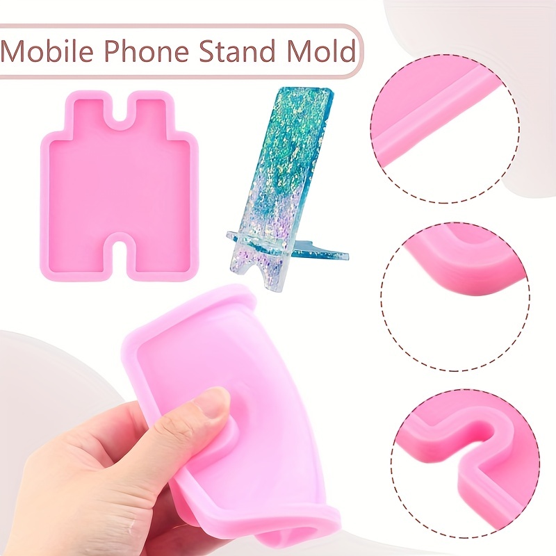 1セットのシリコンモールド（スマホスタンド用）と樹脂キャステ - Resin Art Kit With Molds のレビューと価格