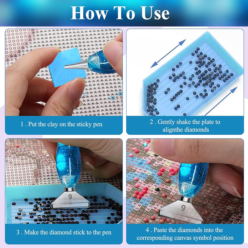 多機能ステンレススチール製ネジ付きチップ付きレジンダイヤモン - Resin Art Pen のレビューと価格