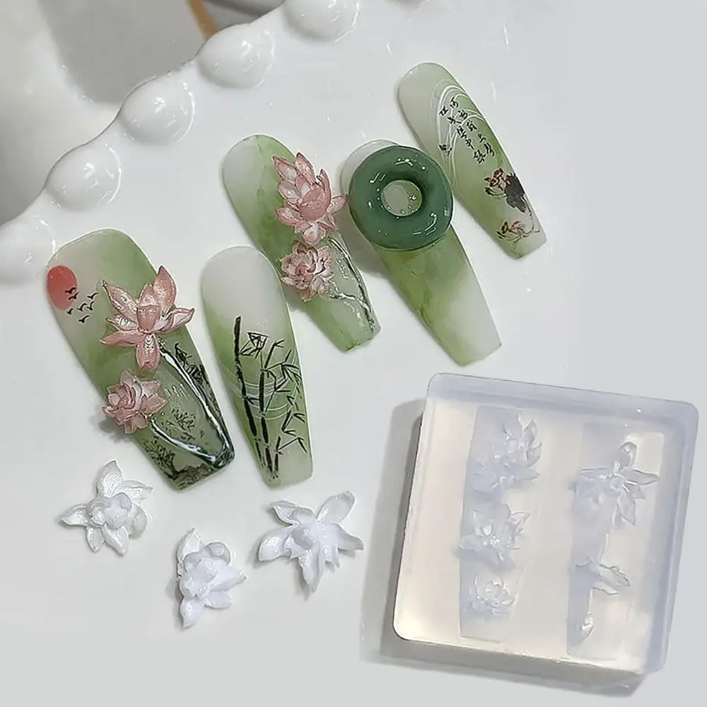 3D とげネイルデザインシリコーン金型彫刻テンプレートアート - Resin Art Template のレビューと価格