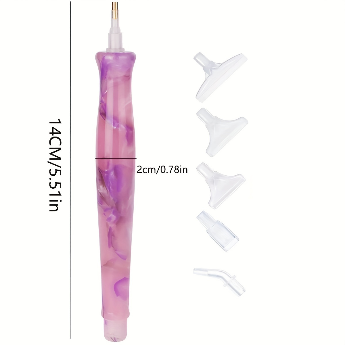 1個入り ランダムカラー レジン レトロ ダイヤモンドペイン - Resin Art Pen のレビューと価格