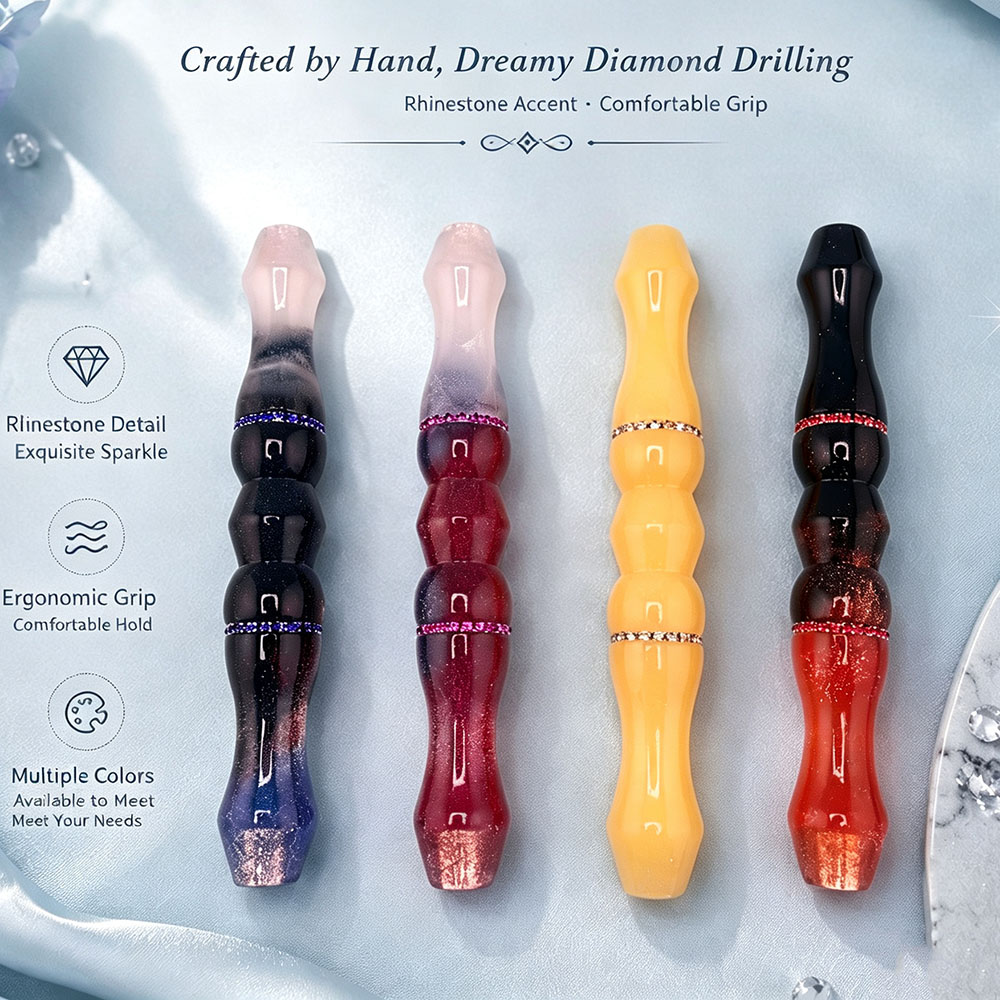 新しいDIY手作りレジン製ダイヤモンドペイントペン、ダイヤモ - Resin Art Pen のレビューと価格