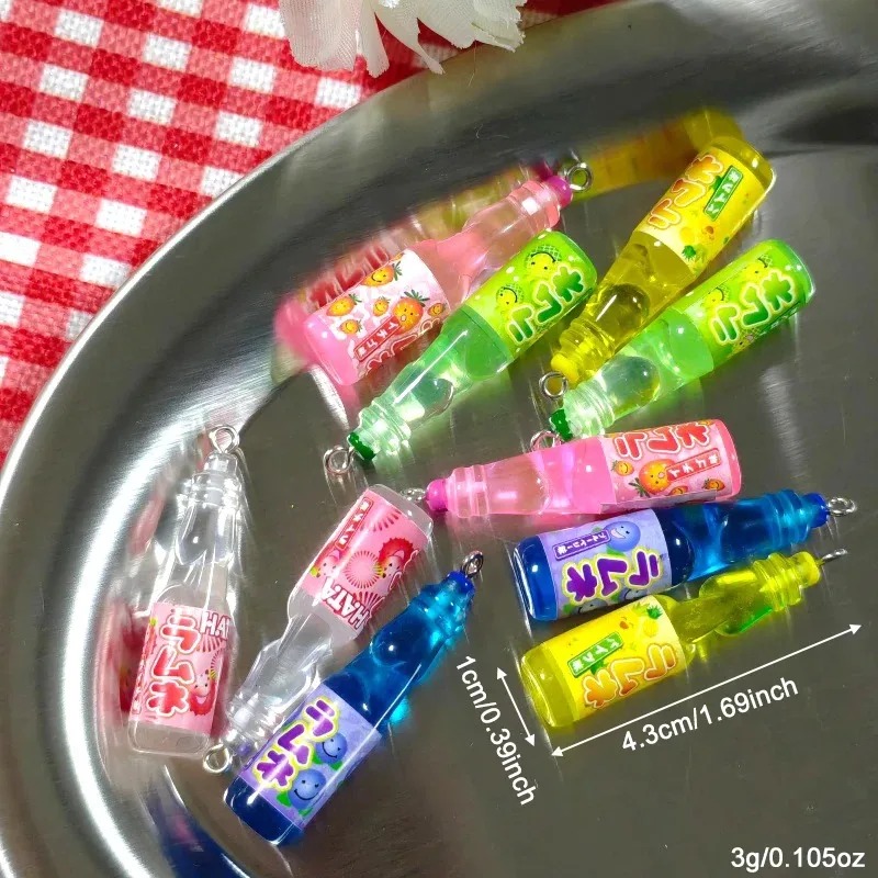 10個入り 小さなソーダボトル レジンチャーム 可愛い飲料ボ - Resin Art Gift Ideas のレビューと価格