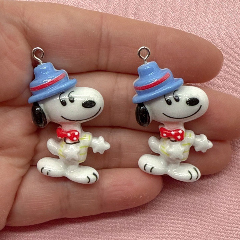 10個入り樹脂製のかわいい小さな犬のペンダント、DIYジュエ - Resin Art Gift Ideas のレビューと価格