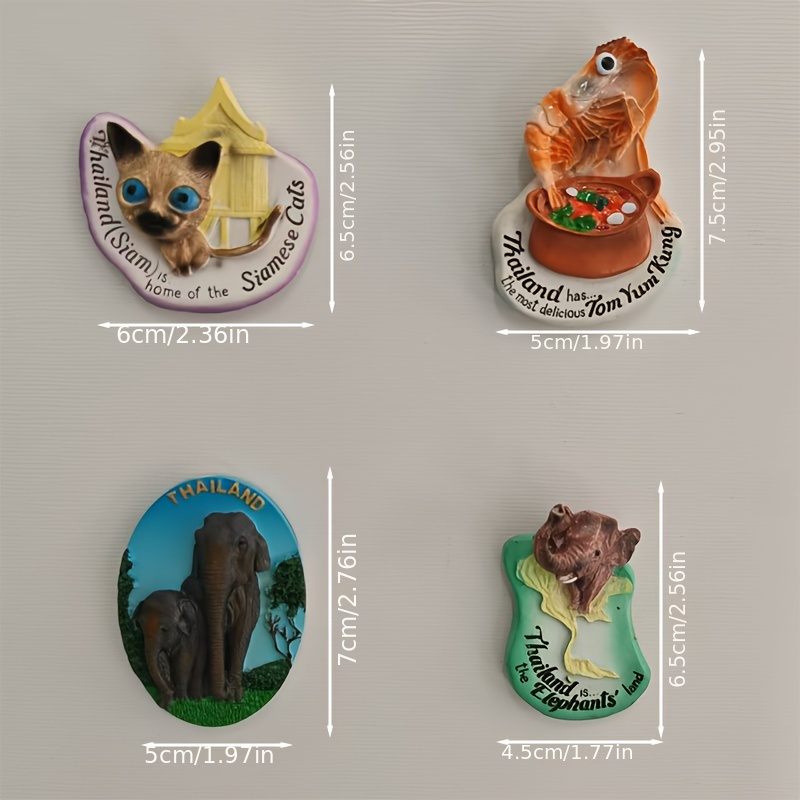 1個の手作り3Dレジンアート冷蔵庫マグネット、ノルウェーの雪 - Resin Art New Zealand のレビューと価格