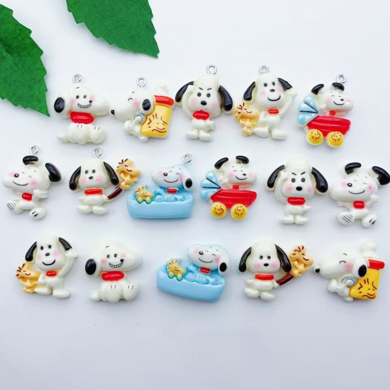 12個入り樹脂製漫画犬ペンダント、DIYジュエリー製作イヤリ - Resin Art Gift Ideas のレビューと価格