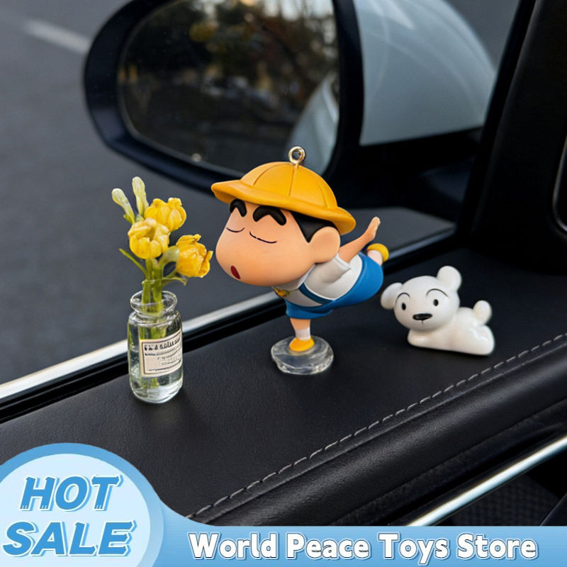 クレヨンしんちゃん車のダッシュボード装飾品自動車インテリアウ - Resin Art Toys のレビューと価格