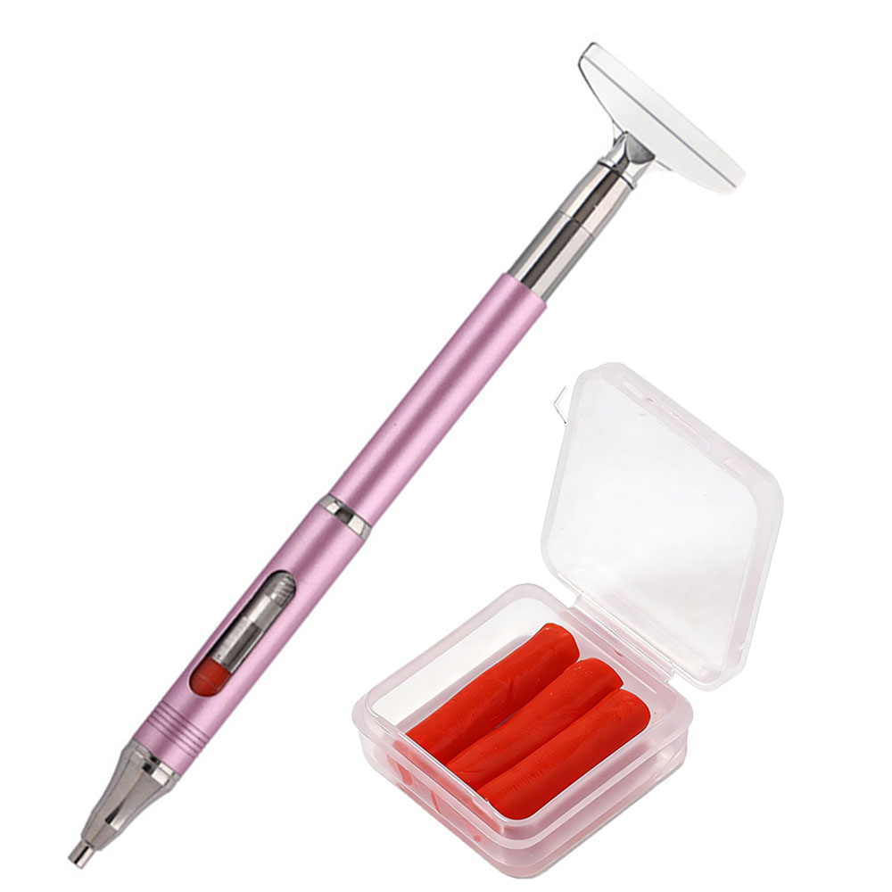 5D DIYダイヤモンドアートペン、詰め替え可能なワックス回 - Resin Art Pen のレビューと価格