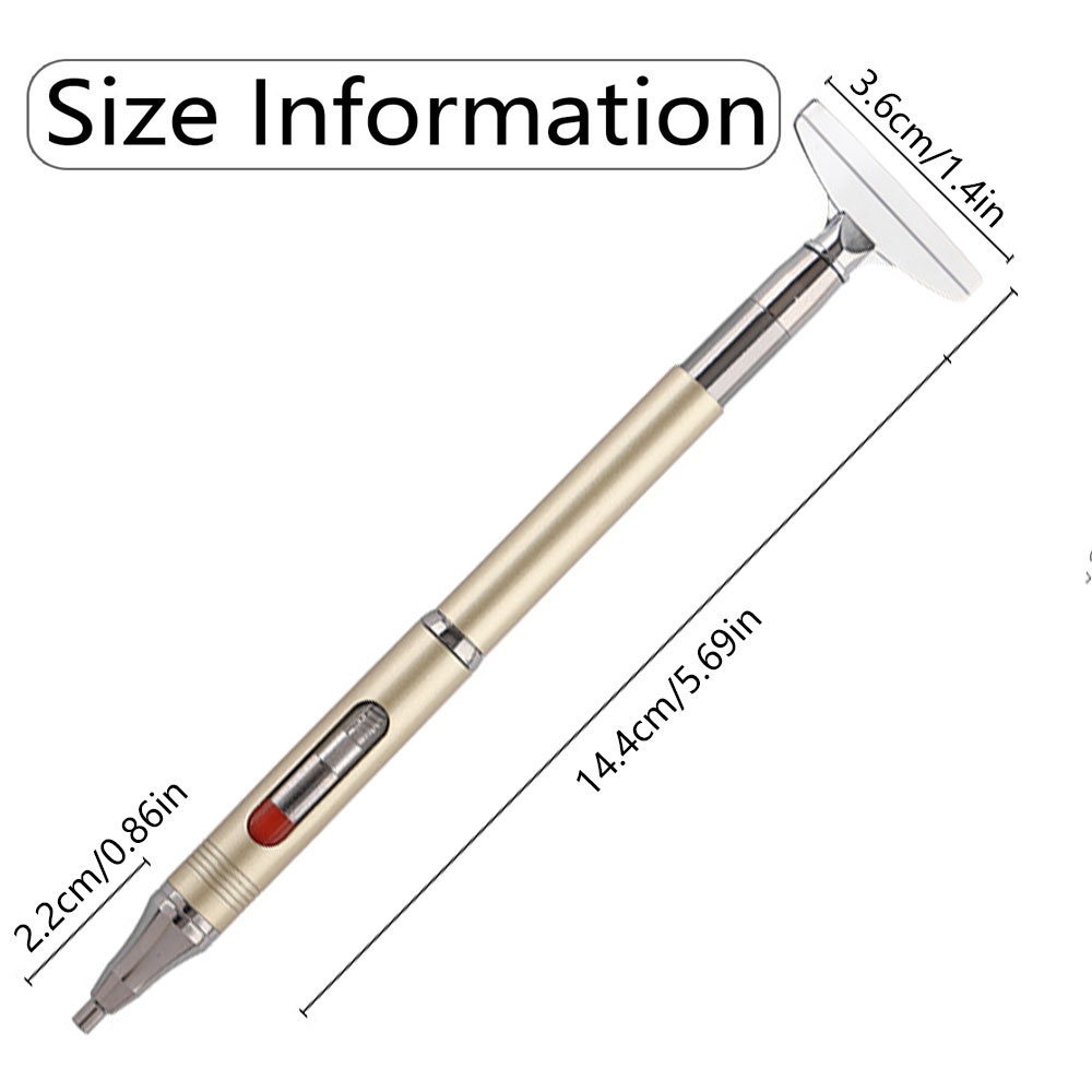 5D DIYダイヤモンドアートペン、詰め替え可能なワックス回 - Resin Art Pen のレビューと価格