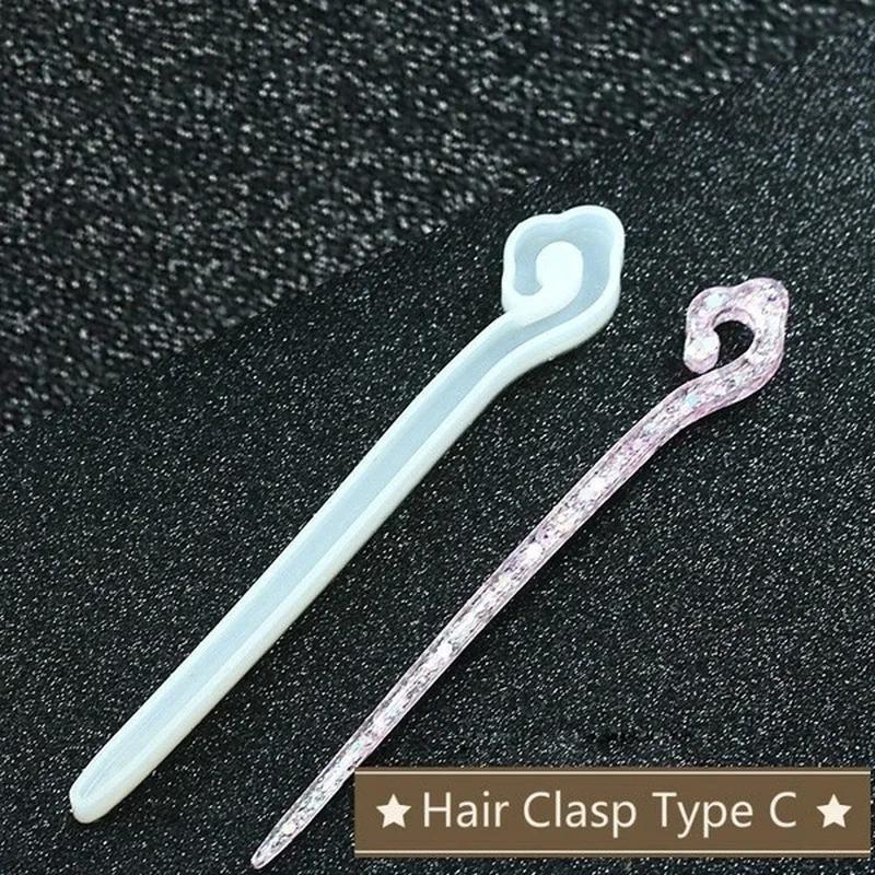 新しい透明ヘアピンシリコーン特殊金型樹脂 DIY ヘアジュエ - Resin Art Gift Ideas のレビューと価格