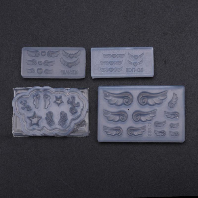 DIY ネイルアートデコレーション用品ネイルアートテンプレー - Resin Art Template のレビューと価格