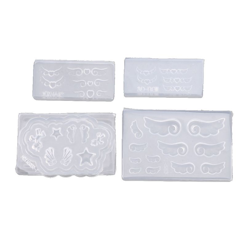 DIY ネイルアートデコレーション用品ネイルアートテンプレー - Resin Art Template のレビューと価格