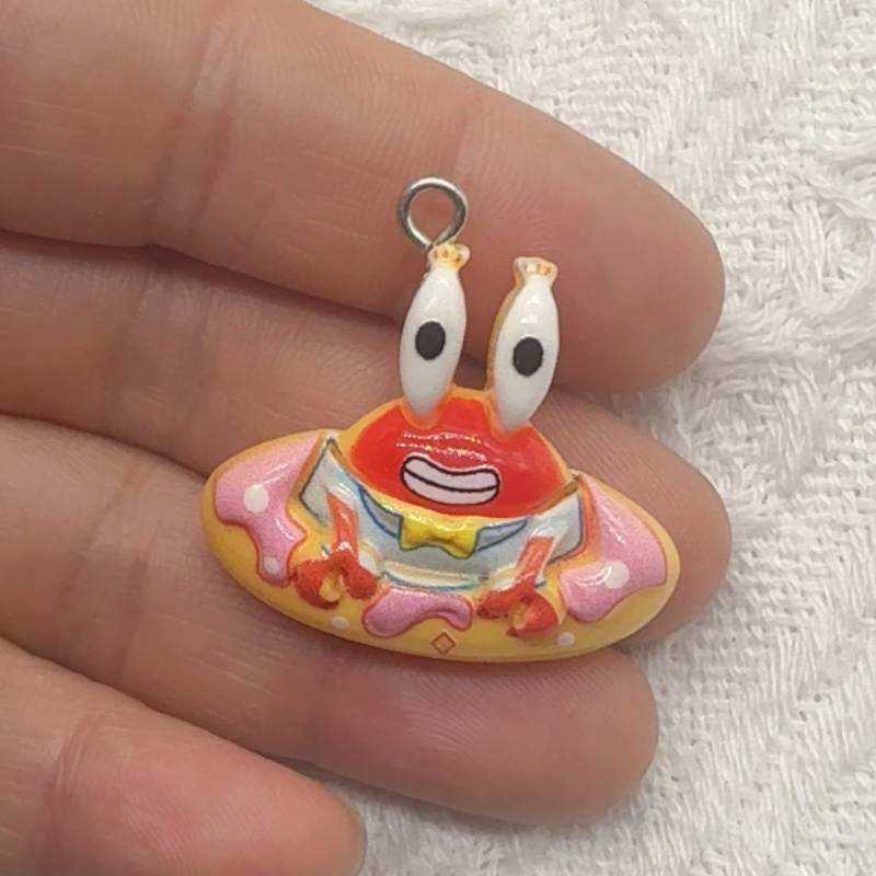 10個入り漫画風樹脂ペンダント、DIYジュエリー製作イヤリン - Resin Art Gift Ideas のレビューと価格