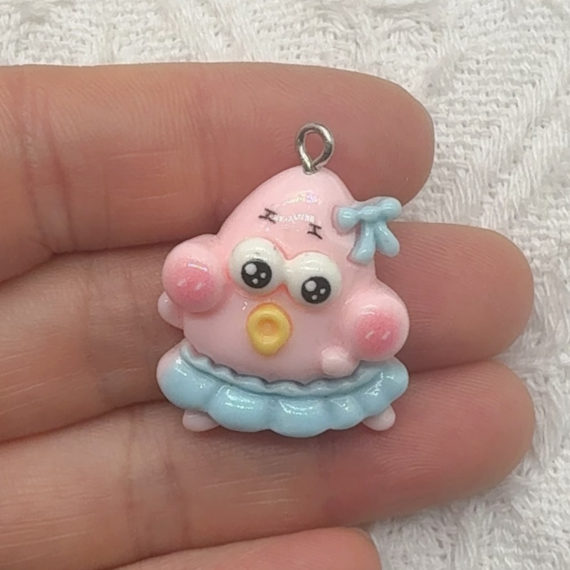 10個入り漫画風樹脂ペンダント、DIYジュエリー製作イヤリン - Resin Art Gift Ideas のレビューと価格