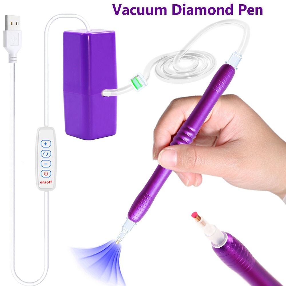 電気真空ダイヤモンド塗装ペンキット USB 電源ダイヤモンド - Resin Art Pen のレビューと価格