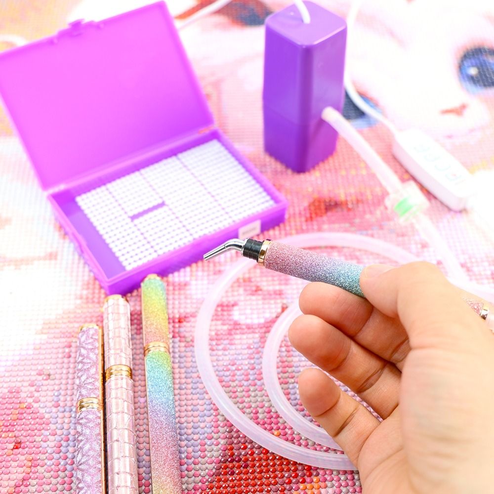 電気真空ダイヤモンド塗装ペンキット USB 電源ダイヤモンド - Resin Art Pen のレビューと価格