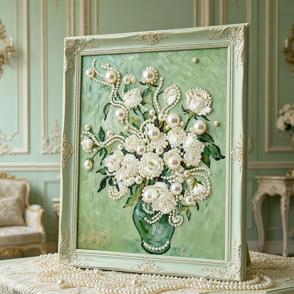 Huacan DIYパールアートペイントキット 大人と初心者 - Resin Art For Rose のレビューと価格